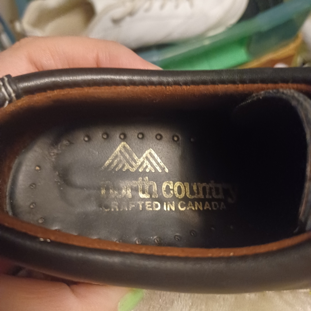 Vintage North Country Leather shoes Classic Retro Preppy - Picture 4 of 4